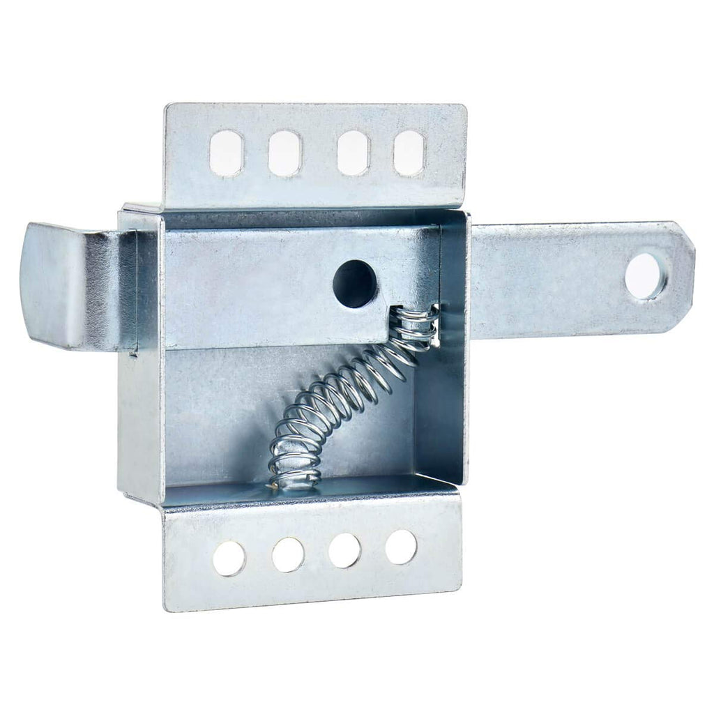 2 Pack Heavy Duty Inside Deadlock - Galvanized Steel Garage Door Side Lock/Housing Extra Security Lock for Most Garage Door