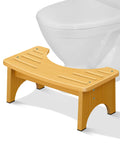 Toilet Stool Squat 6.5 Inch Poop Stool - Ergonomic Squatting Position, Non-Slip & Portable Bathroom Stool, Easy to Use Pooping Stool, Improve Potty Posture and Comfort