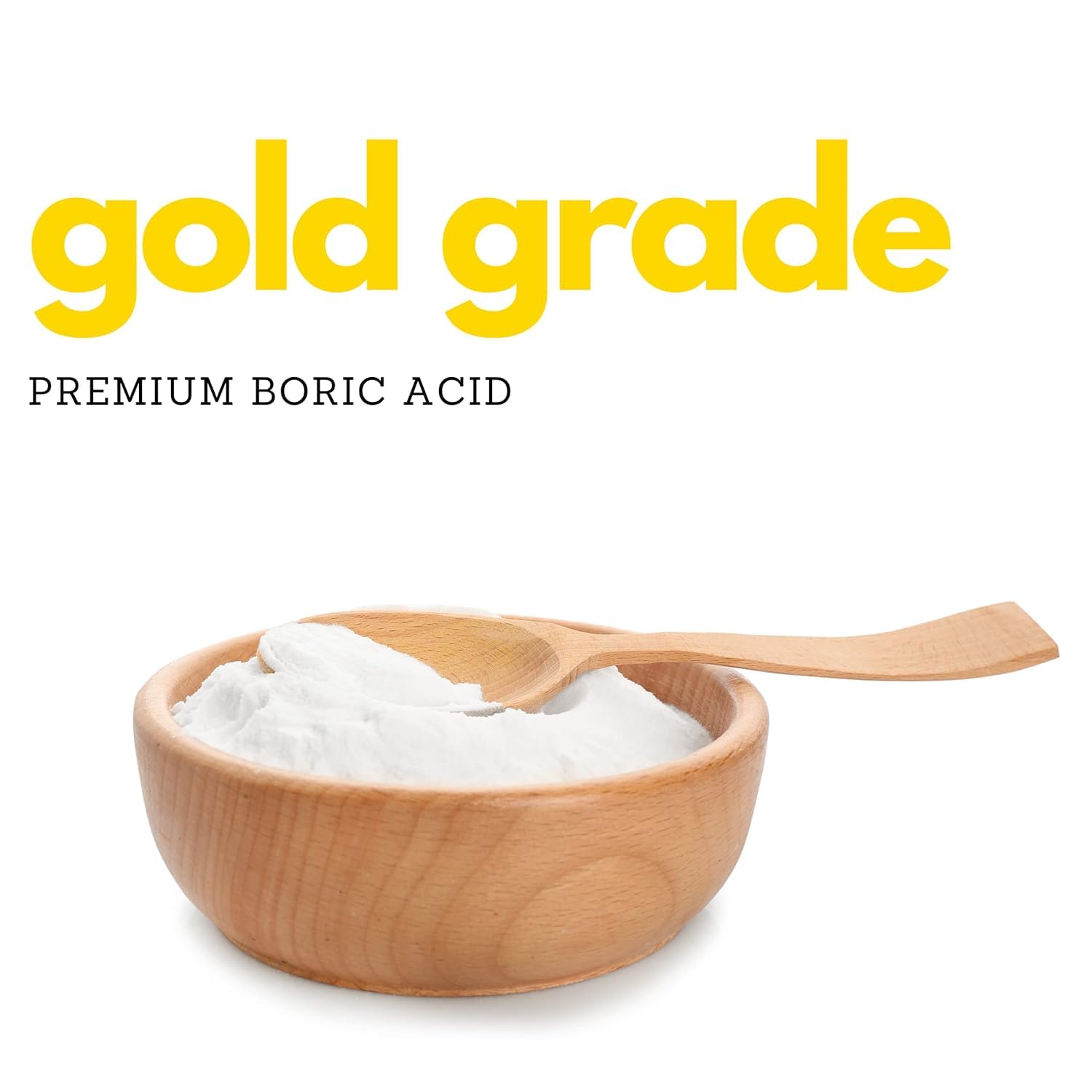 Boric Acid (1lb) | 99.9% Pure Industrial Grade |Anhydrous Fine Powder| Packed In Canada| Used to Make All Purpose Cleaner| DIY Cosmetic and Personal Products| PH Buffer and Odor Control| Amriel Co.