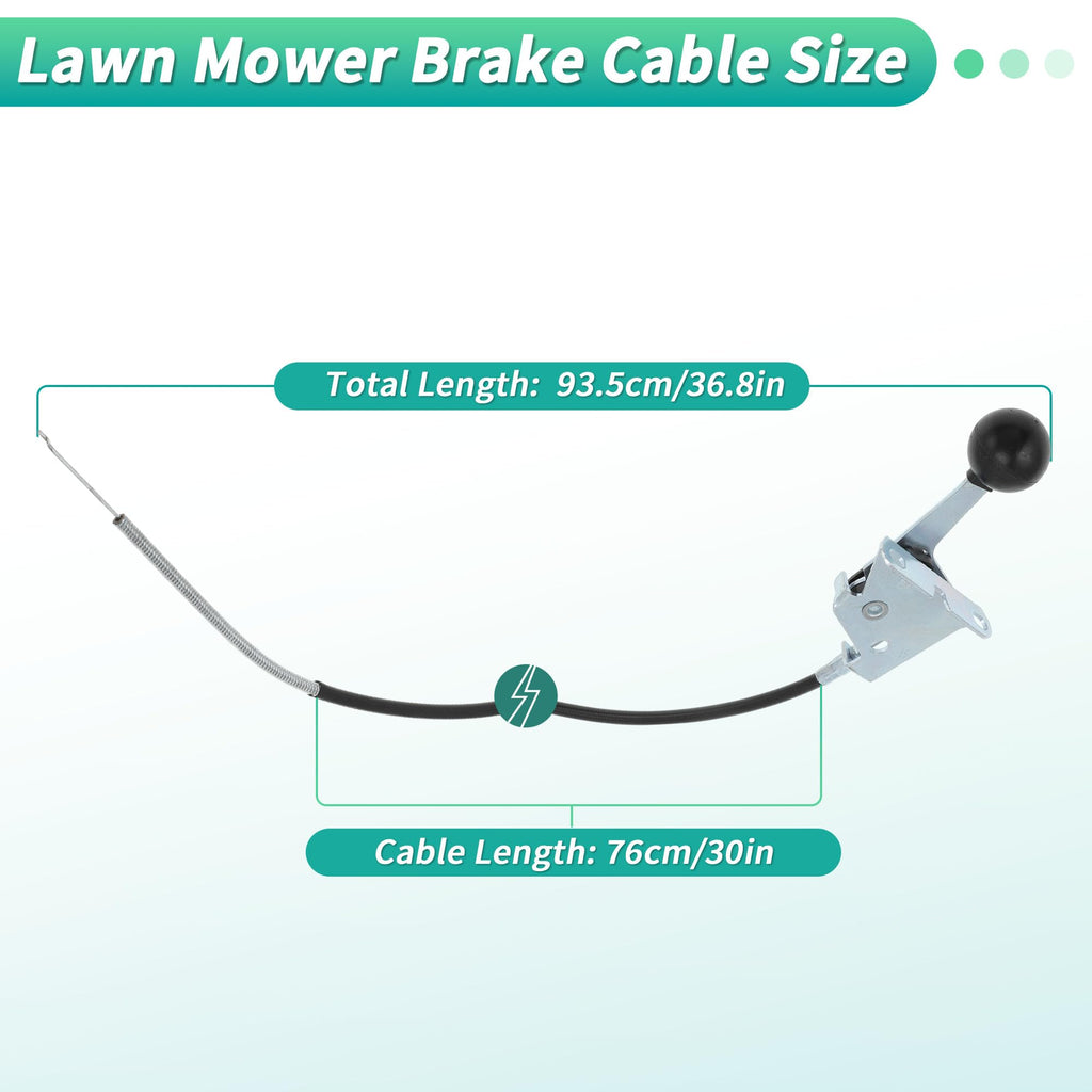 PARSLUCK No.946-04829A Throttle Cable for Craftsman for Cub Cadet for Troy Bilt for Yard Machines for MTD Mowers Replace 746-04829A Lawn Mower Throttle Cable