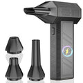 Compressed Air Duster 180,000 RPM – Cordless Handheld Electric Air Duster with Turbo Fan, Rechargeable Mini Turbo Air Blower for Cars, Computers, Keyboards, Outdoor & Home Cleaning