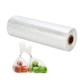 RBHK 16x20 Plastic Produce Bags on a Roll, Clear for Home Storage and Trash, One Roll 350 Count