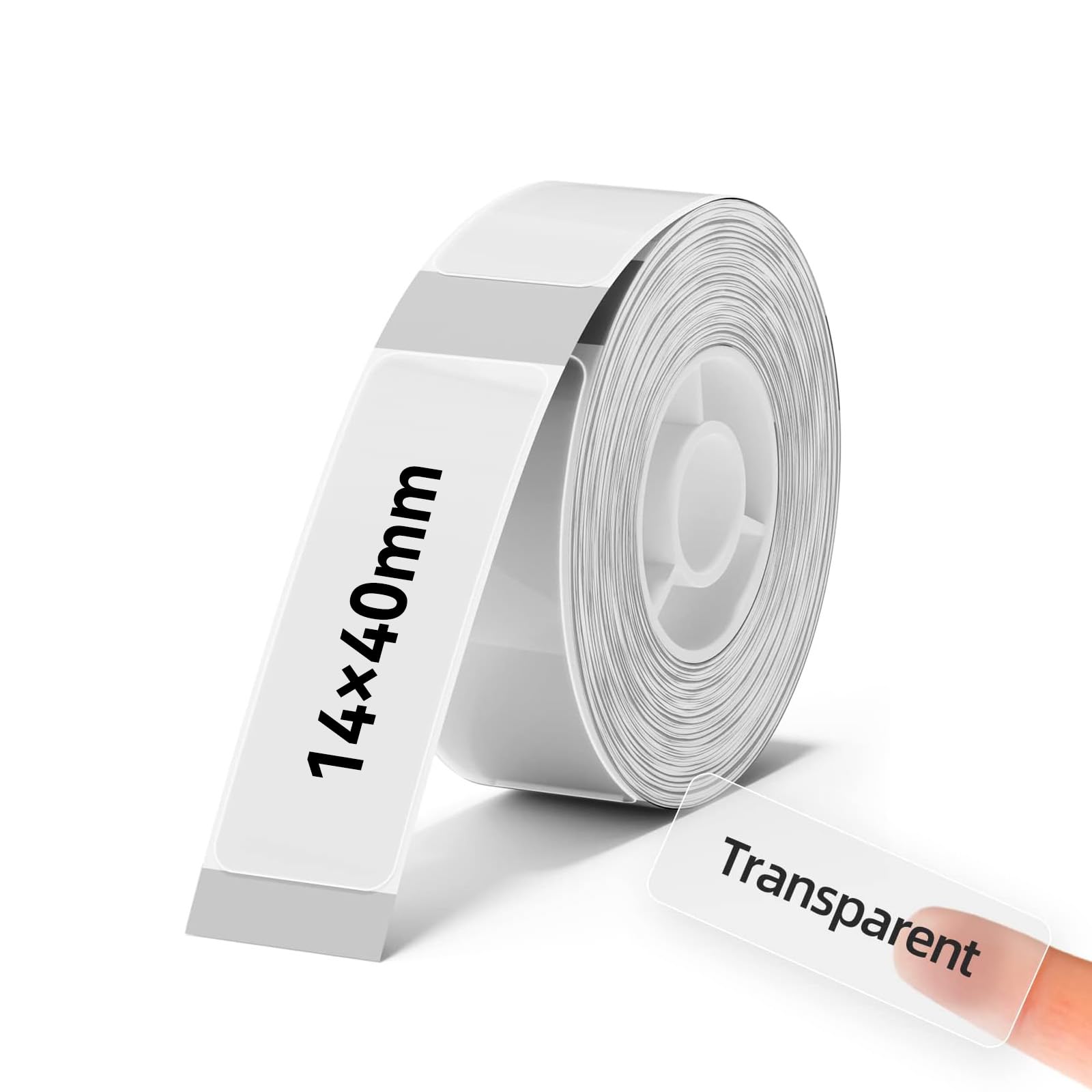 NIIMBOT Refill Labels Compatible with D11/D110/D101/H1S Label Maker, Waterproof, Oil-Proof Travel Bottles Labels for Storage Bins, Jar, Cosmetic Container, JADENS D110&D11