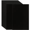 SHEUTSAN 100 Sheets 11 x 17 Inches Black Colored Cardstock, 80lb 80 lbs Cover Sheets, Thickened Card Stock Black Smooth Card for DIY Cards Making, Scrapbooking