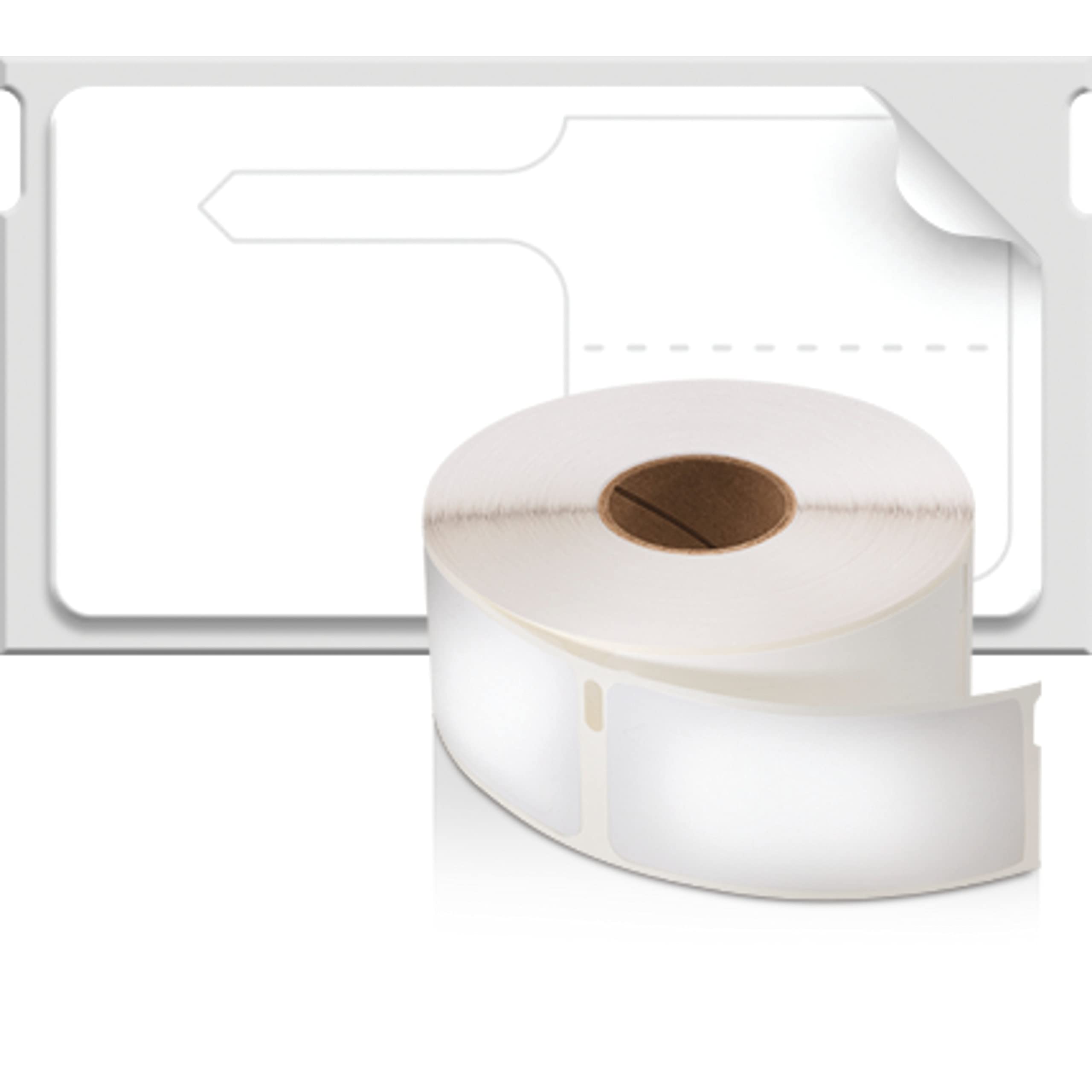 DYMO Authentic LW Price Tag Labels, DYMO Labels for LabelWriter Printers, White, 15/16" x 7/8", 1 Roll of 400