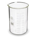 United Scientific BG1000-2000 Borosilicate Glass Low Form Beaker, 2000ml Capacity