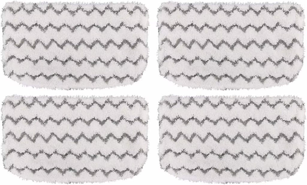 4 Packs Dirt Grip Microfiber Pads Replacement for Shark Steam Mop S1000 S1000A S1000C S1000WM S1001C Vacuum Cleaners