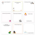 Lovarywow Funny Sticky Notes Gifts - 9 Pack Funny Sticky Notes 3x3 Inch Funny Office Gifts for Coworkers Everything is Fine Post Notes Work Gag Self-Stick Memo Pad Office School Supplies 450 Sheets