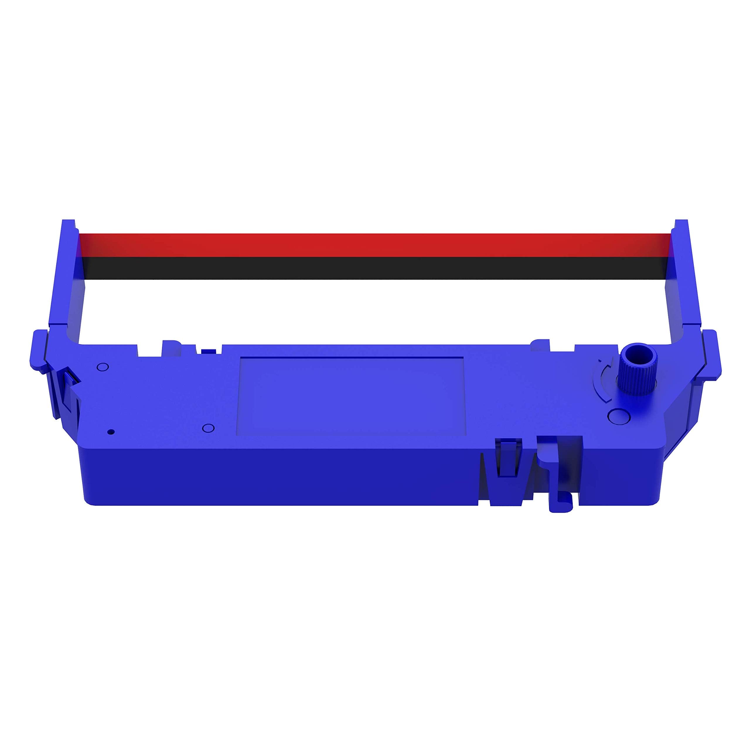 Bigger Compatible Replacement for SP700 Printer Ribbon B/R - Star SP-700BR, RC-700BR, SP-712, SP-742 Ink (Black and Red, 12-Pack)