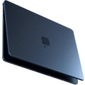 BlueSwan for MacBook Air 13 inch Case, M5 M4 M3 M2 2026-2022 A3449 A3240 A3113 A2681, 100% Match Official Color, Anti Scratch, Easy to Snap on, Air 13.6'' Hard Protective Laptop Cover, Midnight Blue