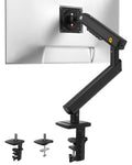 NB SmooVex™ Single Computer Monitor Mount, Monitor Stand fits up to 32 Inch, Mechanical Spring Monitor Arm, VESA 75/100 mm, Model-A5 (Black)