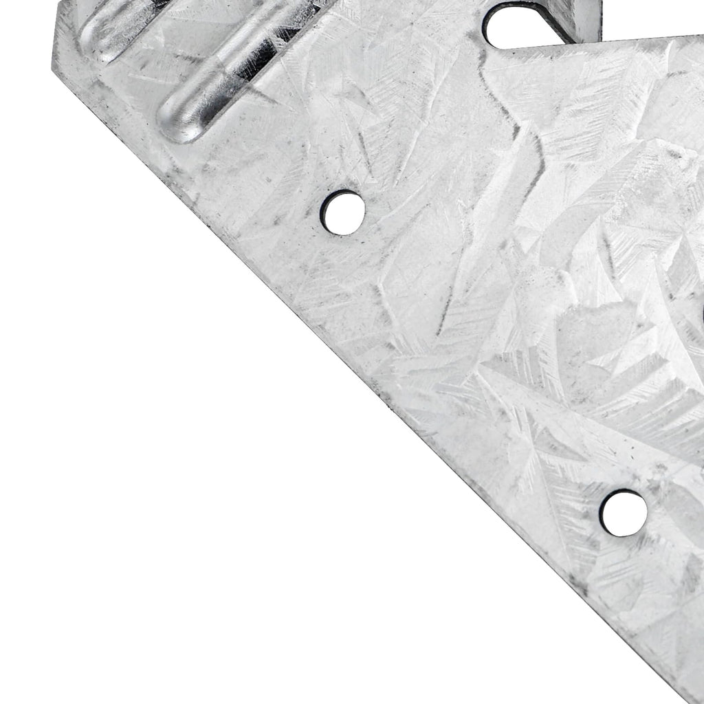 Coloch 20 Pack 18-Gauge Hurricane Tie, Hot Dip Galvanized Steel Joist Hangers Rafter Tie Brackets Heavy Duty Connector for Roofing Trusses, Wood Timbers, Resist High Wind/ Earthquake Forces