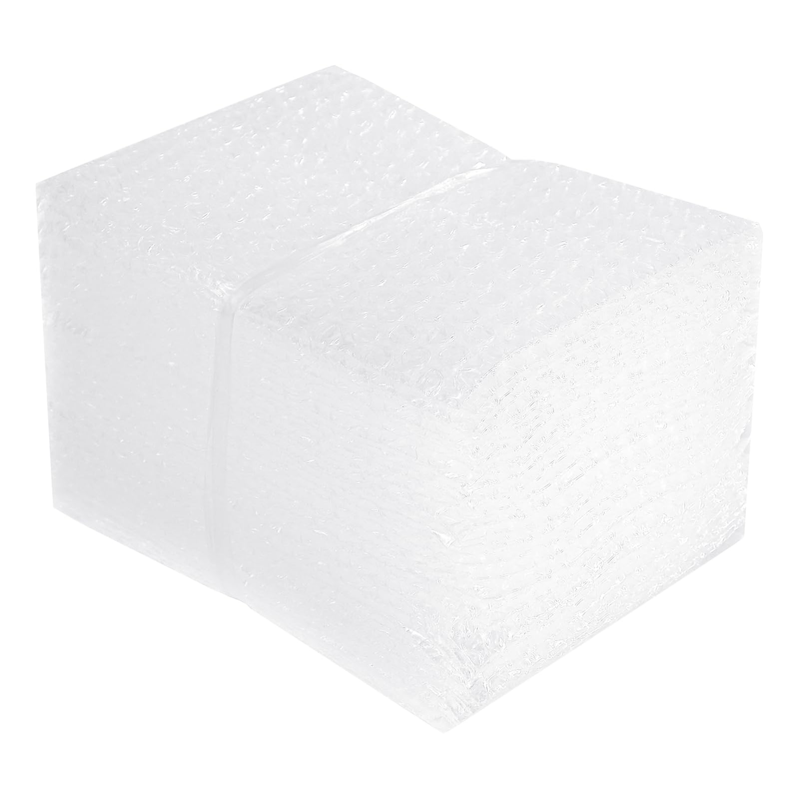 50 Pcs Bubble Pouch Wraps, 6''x8'' Clear Bubble Out Bags for Packing, Double Walled Cushioning Bags for Shipping, Storage and Moving(Not Self-Seal)