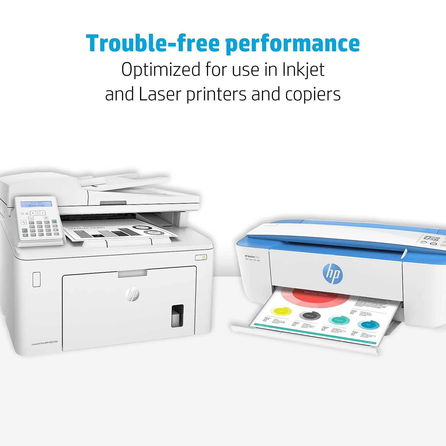 hp Printer Paper | 8.5 x 14 Paper | Office 20 lb | 1 Ream - 500 Sheets | 92 Bright | Made in USA - FSC Certified | 001422R