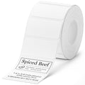 NIIMBOT Label Tape for B1/B21/B3S, 1.6'' x 0.8'' (40x20mm), 230 Labels/Roll, Thermal Label Tape for Marson Jar/Bakery/Grocery/Barcode/Return Address/Small Business, White