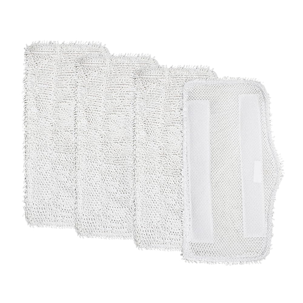 LINKPEACE Steam Mop Pads for S1000/S3101/S3250/SK Series SK410 SK435CO SK460 SK140 SK141 S3251 Steam Mop Replacement Pads, 4 Pack (4 Pack)