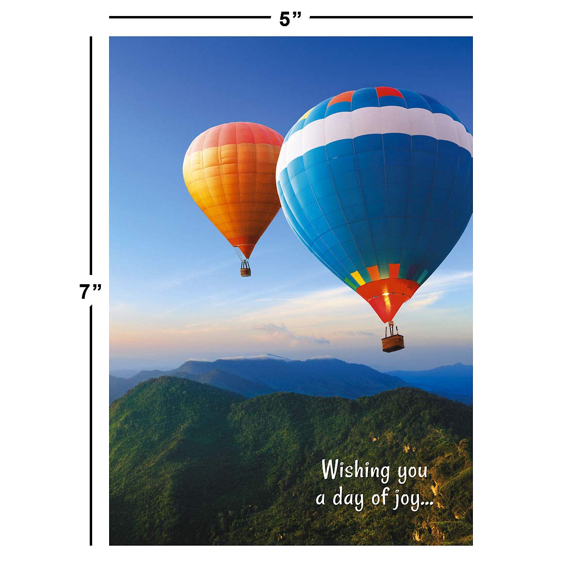 Current Mega Happy Birthday Greeting Card Value Pack – Set of 36 (18 Designs), Large 5 x 7 inches, Envelopes Included