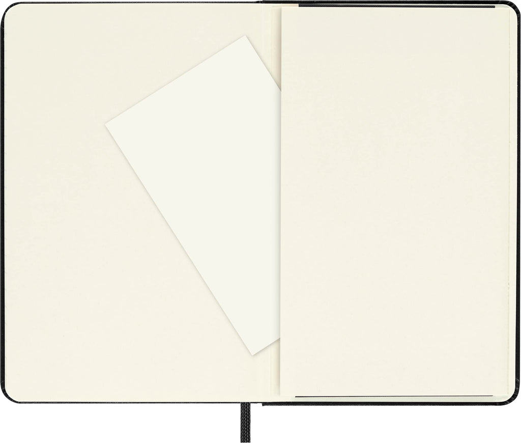 Moleskine Classic Notebook, Hard Cover, Pocket (3.5" x 5.5") Ruled/Lined, Black, 192 Pages