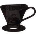 Melitta SS PO BL Ceramic Signature Series Pour-Over Coffee Maker, Matte Black