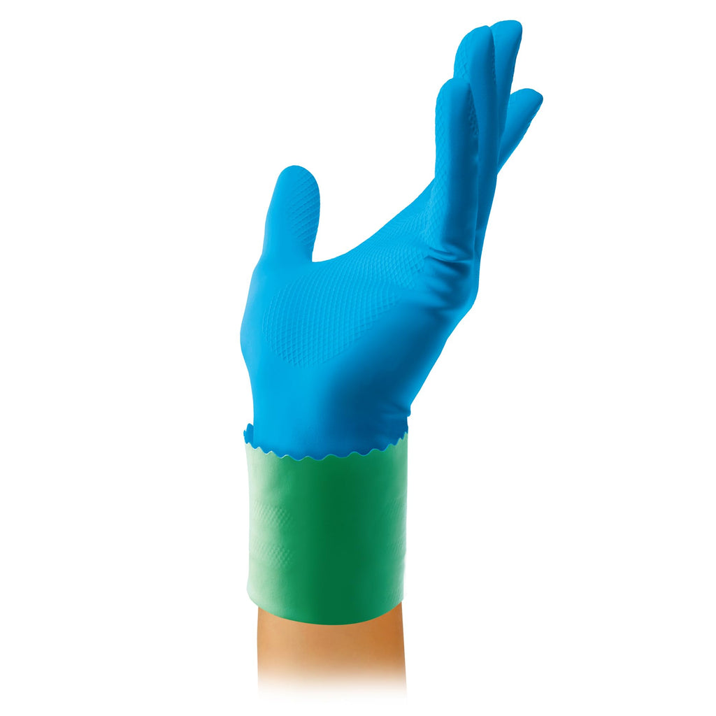Vileda Fresh Comfort Latex Gloves, Small/Medium (Pack of 12)