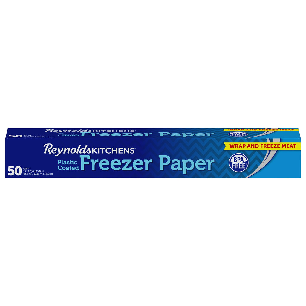 Reynolds Freezer Paper Plastic Coated 50 Sq Ft (1 Roll)