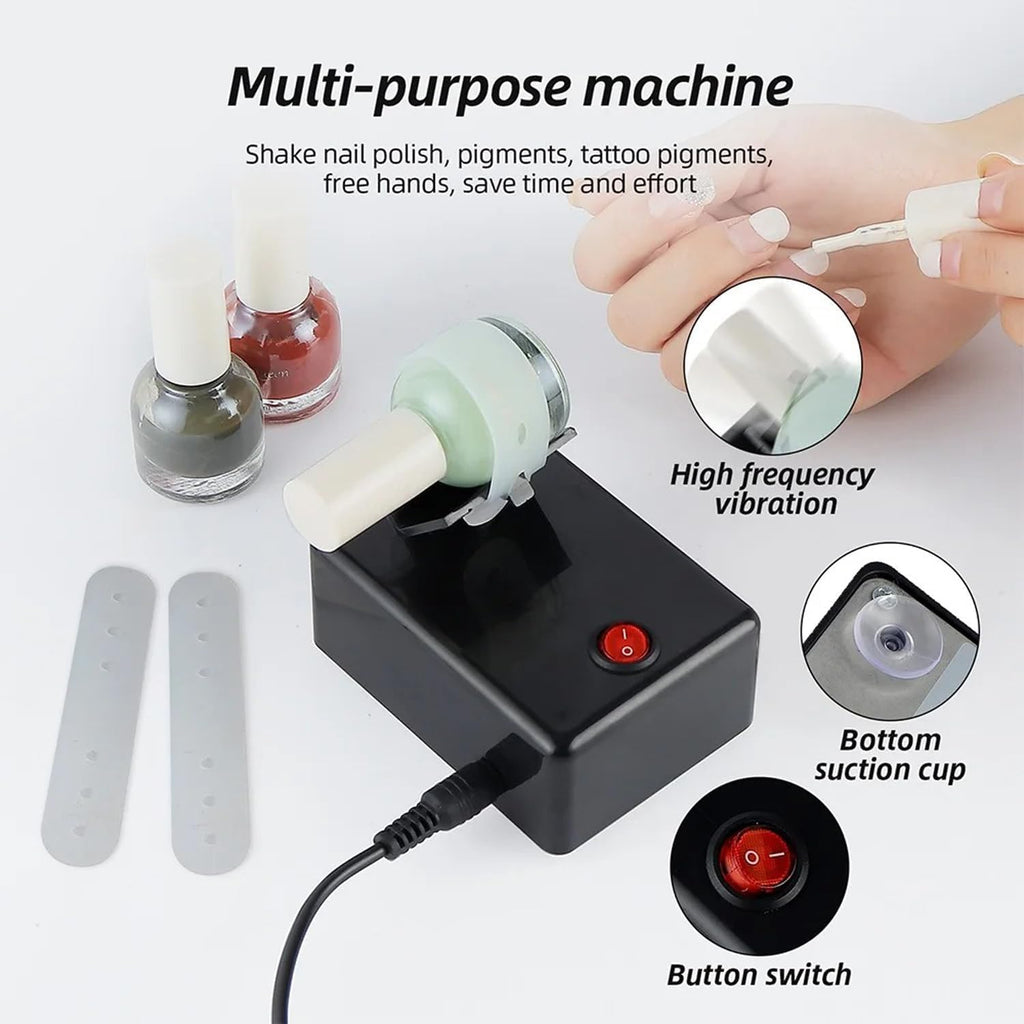 HUBEST Model Paints Nail Lacquer Shaker Shaking Machine Evenly Tools Mini Vortex Mixer Shaker Vortex Shaker for Nail Art