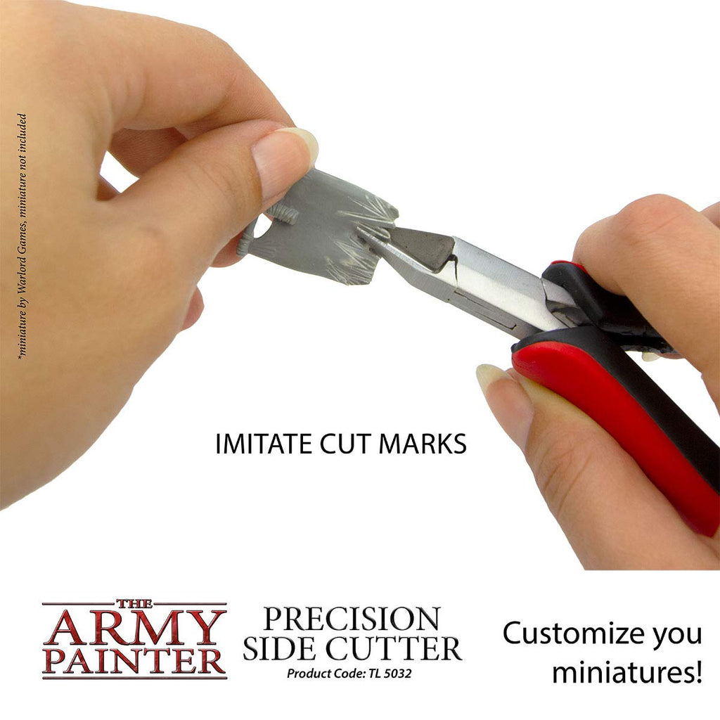 The Army Painter, Precision Side Cutter: for Plastic, Resin and Metal Figurines - Stainless Steel Precision Tool for Assembling Wargames Table Figures