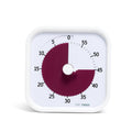 TIME TIMER Time Timer MOD - 60-Minute Visual Timer Home Edition, for Home Schooling, School Desk, Office Desk and Meetings, White