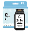 Penguin Printer Ink PG-245XL Black for Canon TS3420 Ink TS3400 TS3425 TS3429 MX490 MX492 TS3100 TS3120 TS3122 TR4527 TR4520 TR4500 MG2525 MG2929 IP2820 Canon Ink 245 XL pg245 Remanufactured 1-Pack