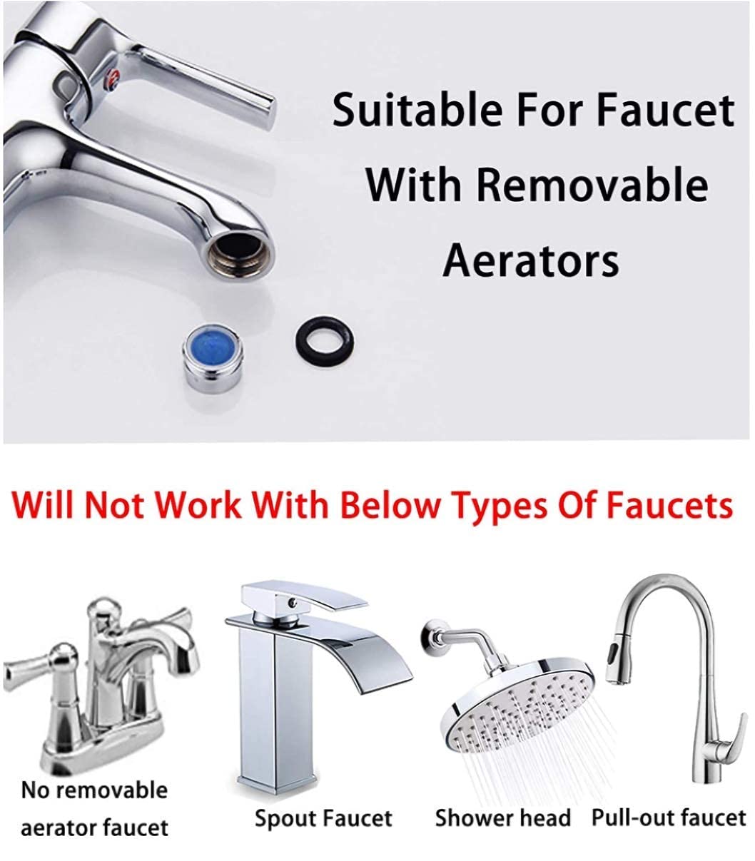 Dishwasher,washer Snap Coupling Adapter,shower hose, garden hose(3/4GHT) quick connection, for Bathroom/kitchen,sink to hose adapter Faucet Hose, Sink Quick-fit Attachment (Quick-Connect)