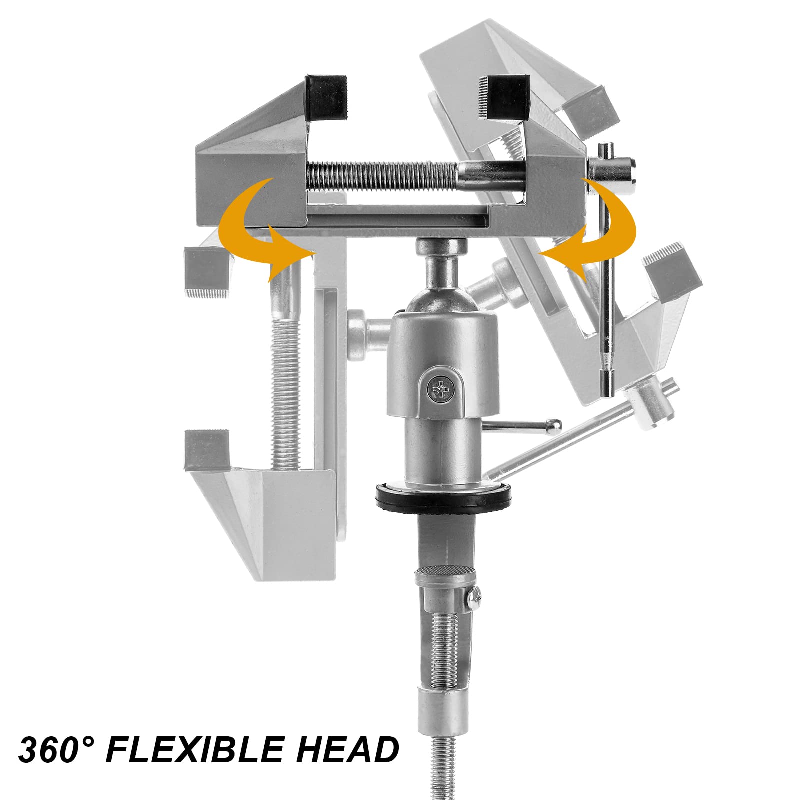 Fasmov Swivel 3" Universal Table Vise Tilts Rotate 360 Degree Universal Work