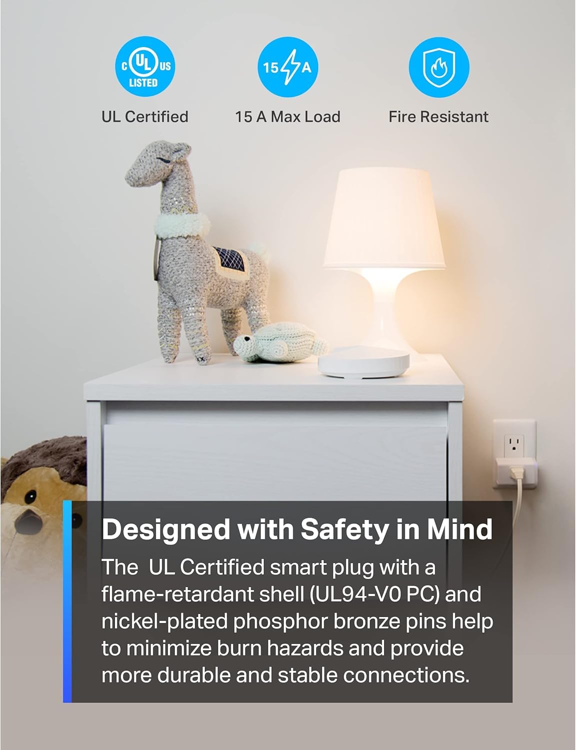 TP-Link Tapo Smart Plug Mini 15A, Smart Home Wi-Fi Plug, Super Easy Setup, Compatible with Alexa & Google Home, No Hub Required, UL Certified, 2.4G WiFi Only, White, Tapo P105(2-Pack)