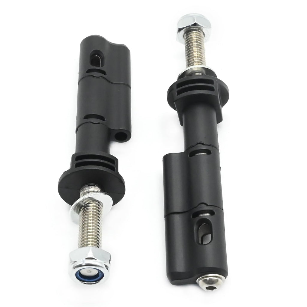 EATAKWARD 4Pcs Anti-Theft Traction Board Mounting Pins Kit, Lockable Recovery Boards Mounting Pins, Black Safe Mount Pins Replacement for MaxTrax MKII Recovery Boards