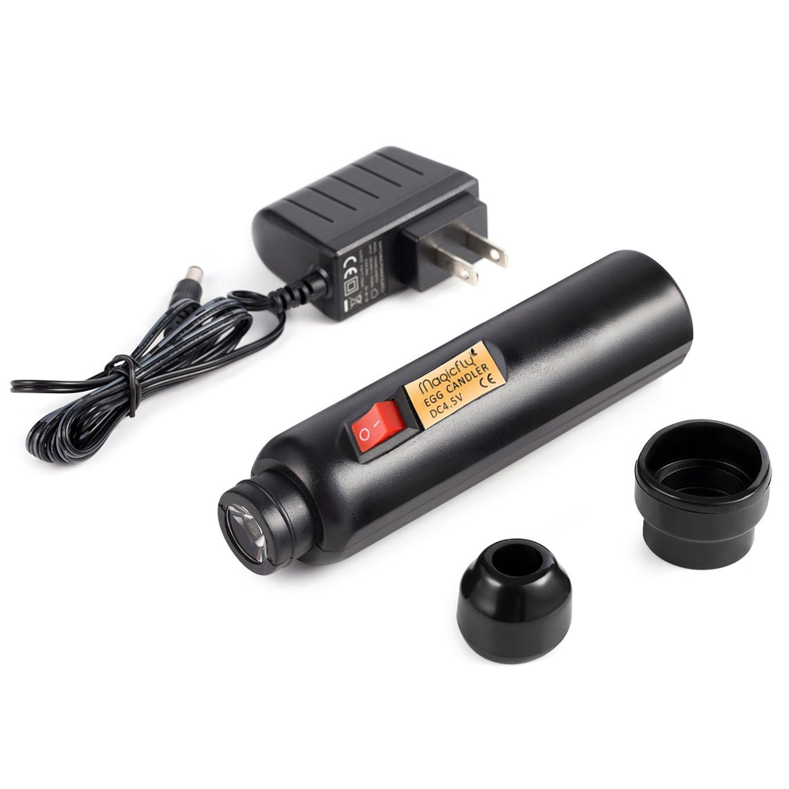 Magicfly Bright Cool LED Light Egg Candler Tester, Power by Power Supply Only