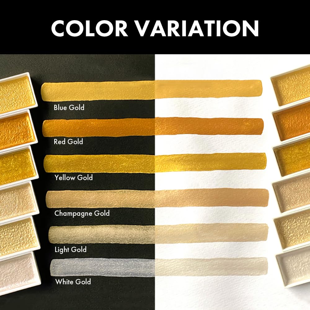 Kuretake Gansai Tambi Starry Colors 6 Color Set