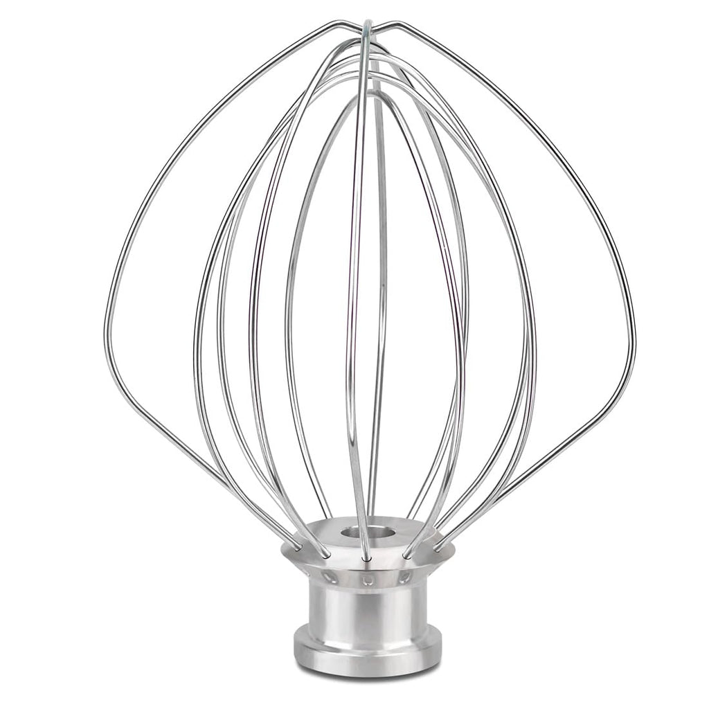Whisk Attachment Stainless Steel Wires Whip K45WW Parts fit KitchenAid 4.5 and 5 QT Tilt Head Stand Mixer