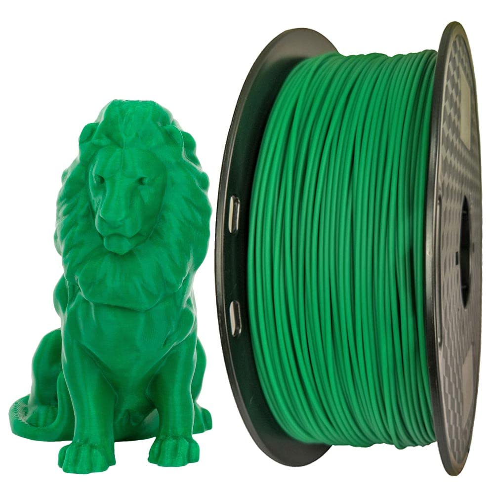 CC3D PLA MAX Grass Green PLA Filament 1.75 mm 3D Printer Filament 1KG 2.2LBS Spool 3D Printing Material Stronger Pro Plus Deep Green Color