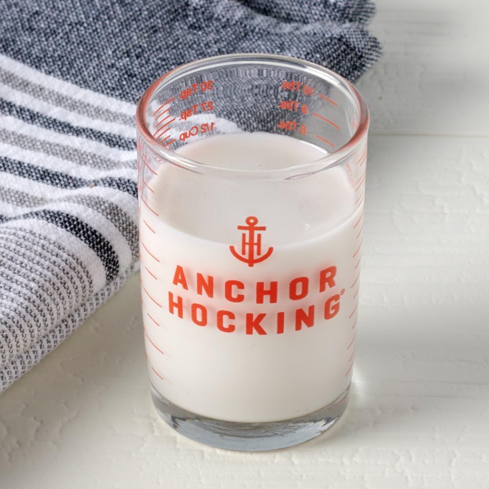 Anchor Hocking 77941 Small Measuring Glass 5-Ounce, Clear