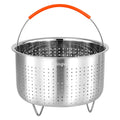 Steamer Basket for Instant Pot, Vegetable Strainer Colander Basket Stainless Steel Steamer Insert for Pots