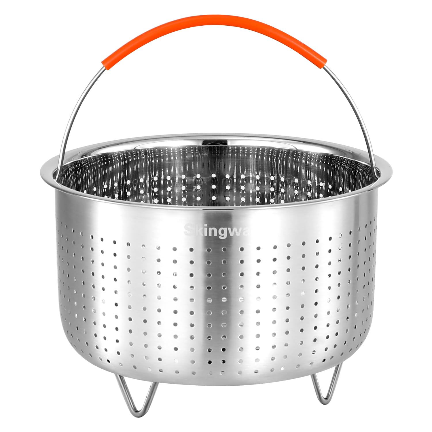 Steamer Basket for Instant Pot, Vegetable Strainer Colander Basket Stainless Steel Steamer Insert for Pots