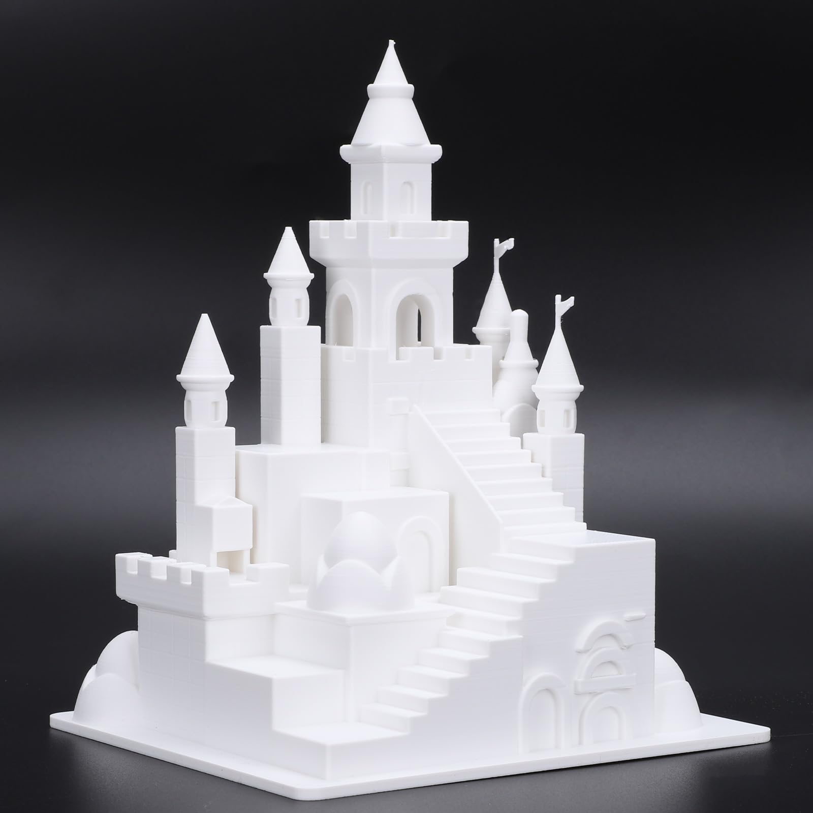 3DHoJor Matte PLA Filament 1.75mm White, Upgrade Matte 3D Printer PLA Filament, 1kg Spool (2.2lbs) Cardboard Spool 3D Printing Filament for 3D Printers