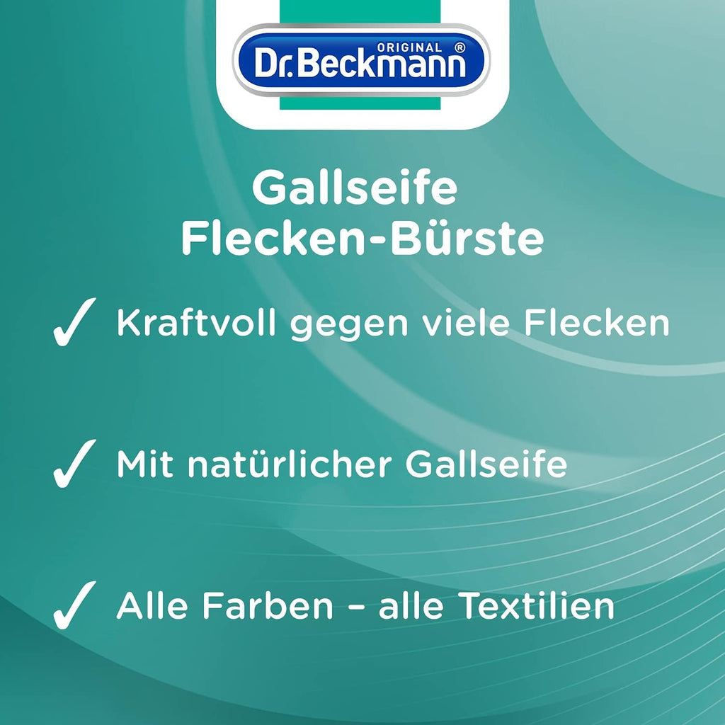 Dr.Beckmann Gallseife Gall Soap with stain brush-away -250ml