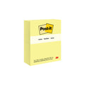 Post-it Notes Original Sticky Notes, 3" x 5", 12 Pads, 100 Sheets/Pad, Canary Yellow