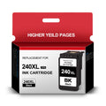 240XL Ink Cartridge Black Replacement for Canon PG-240XL 240 Ink Work for Canon PIXMA MG3620 MG3600 MG3120 TS5120 TS5100 MX392 Printer (1 Black)