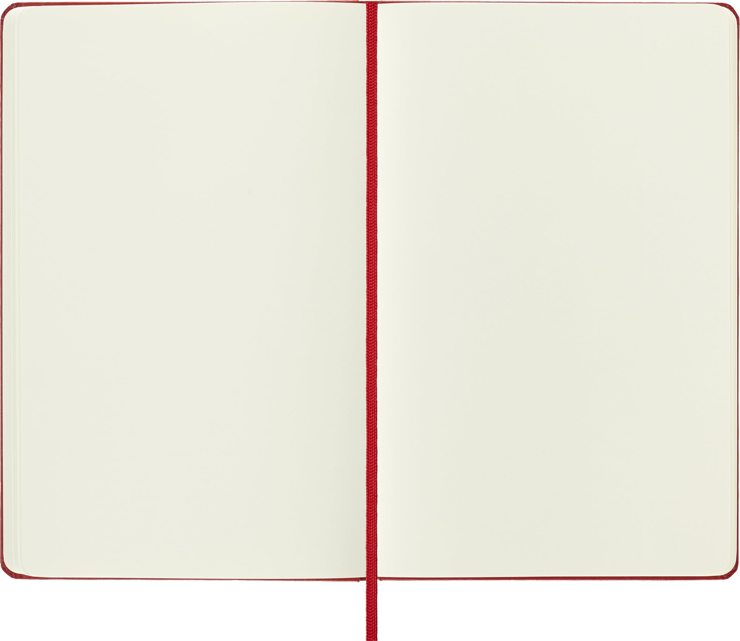 Moleskine Art Sketchbook, Hard Cover, Large (5" x 8.25") Plain/Blank, Scarlet Red, 104 Pages