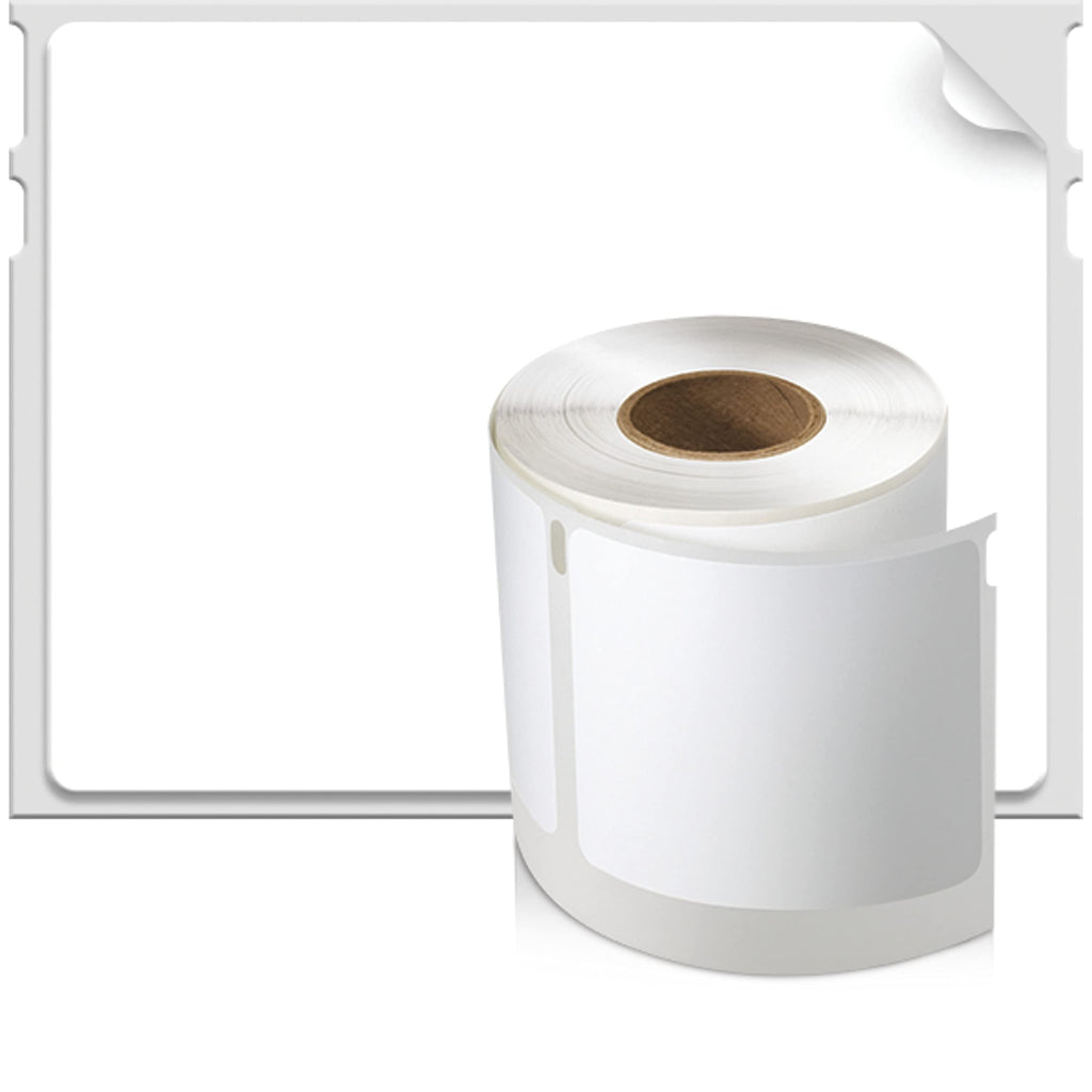 DYMO LW Large Multi-Purpose Labels | 2-1/8" x 2-3/4" (54 x 70mm) | Black Print on White Labels | for LabelWriter Label Printers | 1 Roll of 320