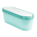 Tovolo Glide-A-Scoop Reusable Ice Cream Tub, Tropical Breeze – Airtight BPA-Free Ice Cream Container for Homemade Ice Cream, Compact Freezer Storage, Dishwasher Safe (1.5 Quart)