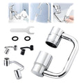 1080 Rotating Faucet Extender, New U Shaped Rotatable Tap Aerator Adapter for Kitchen & Bathroom Sink - Multifunctional Faucets Extenders Extension, Sink Sprayer Attachment with 2 Model