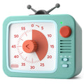 LIORQUE 60 Minute Visual Timer with Pause Function, Visual Timer for Kids and Adults, Time Management Countdown Timer for Classroom Cooking Meting, Non-Ticking Timer