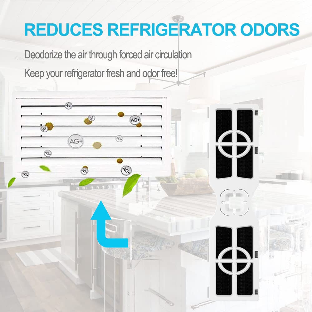OHFULLS FRGPAAF2 PureAir AF-2 Air Filter Compatible with Frigidaire FRGPAAF2 PureAir AF-2 Air Filter, FRFC2323AS, FRFC232LAF, FRFC233LAF, FRFG2323AF, FRFN2823AS Filter for Air, 3-Pack